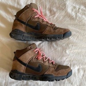 Nike SB Dunk High Military Brown Hiking/Snow Boot No Insoles Size 11.5